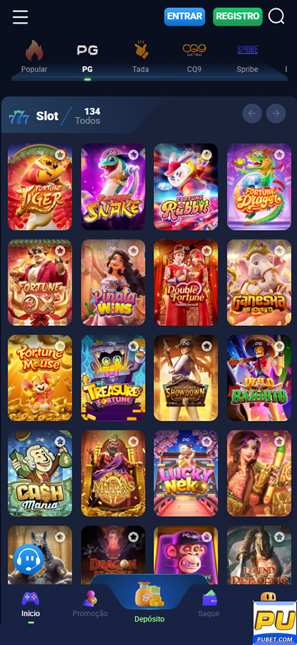 Prêmios Jogos pubet.com