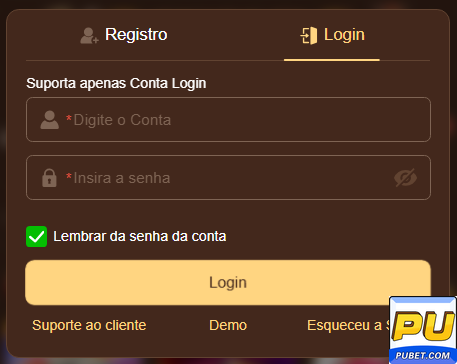 Segurança pubet.com